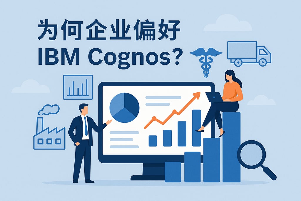 企业为何偏好IBM Cognos？数据分析场景全面覆盖各行业